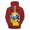 Beer Lover – I Love Beer Orange Pullover Hoodie