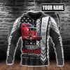 Car Lover – I Am Trucker Custom Name Pullover Hoodie
