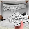Music Lover – Musical Notes Low Top Shoes V2