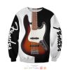 Music Lover – Wooden Guitar Sweatshirt