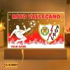 Luz Vívida Edición Especial Rayo Vallecano con Nombre Personalizado