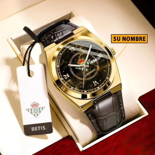 Real Betis – Reloj Signature Edición Especial con Nombre Personalizado
