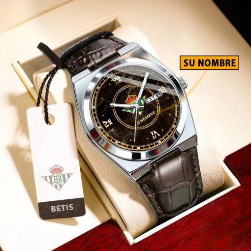 Real Betis – Reloj Signature Edición Especial con Nombre Personalizado