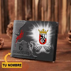 AD Ceuta FC – Cartera Nuevo estilo con Nombre Personalizado