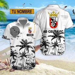 AD Ceuta FC – Conjunto Aloha Edición Especial con Nombre Personalizado