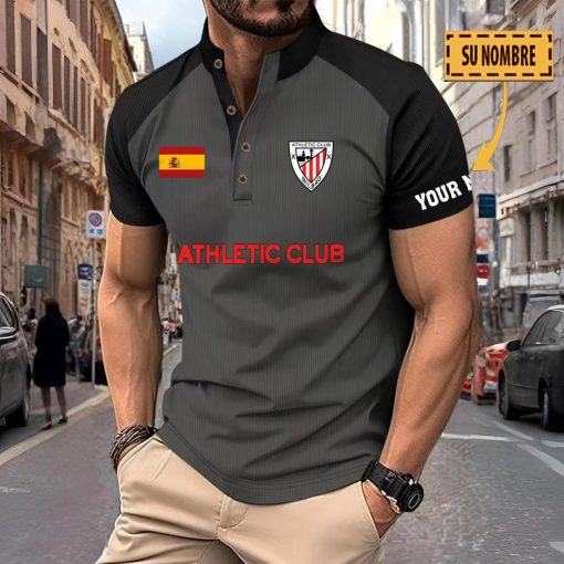 Athletic Bilbao – Polo Deportivo Nuevo estilo con Nombre Personalizado