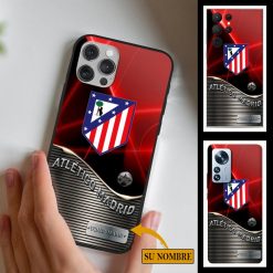 Atlético Madrid – Funda para móvil Edición Especial con Nombre Personalizado