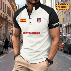 Atlético Madrid – Polo Deportivo Nuevo estilo con Nombre Personalizado