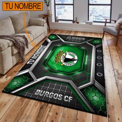 Burgos CF – Alfombra Edición Especial con Nombre Personalizado