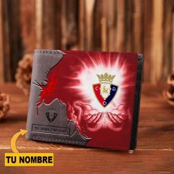CA Osasuna – Cartera Nuevo estilo con Nombre Personalizado