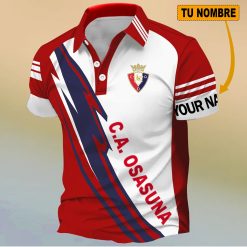 CA Osasuna – Polo Nuevo estilo con Nombre Personalizado
