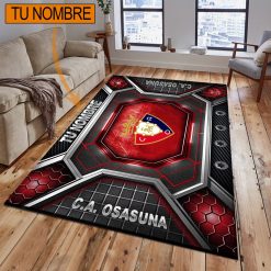 CA Osasuna – Alfombra Edición Especial con Nombre Personalizado