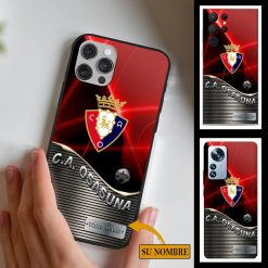CA Osasuna – Funda para móvil Edición Especial con Nombre Personalizado
