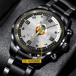 CD Castellón – Reloj de acero Edición Especial con Nombre Personalizado