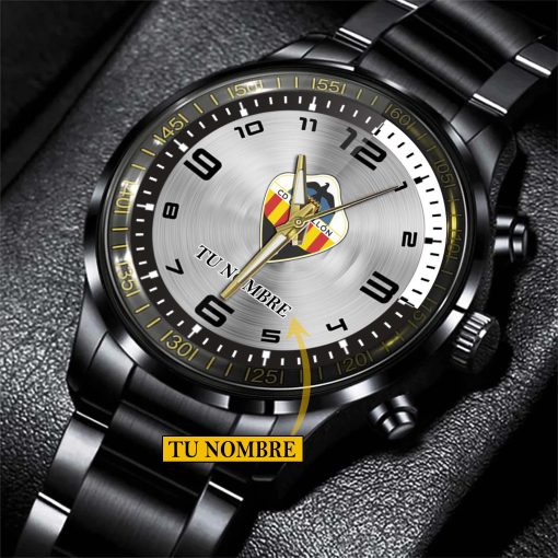 CD Castellón – Reloj de acero Edición Especial con Nombre Personalizado