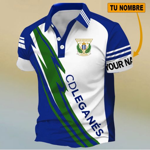 CD Leganés – Polo Nuevo estilo con Nombre Personalizado