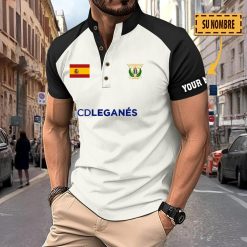 CD Leganés – Polo Deportivo Nuevo estilo con Nombre Personalizado