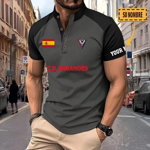 CD Mirandés – Polo Deportivo Nuevo estilo con Nombre Personalizado