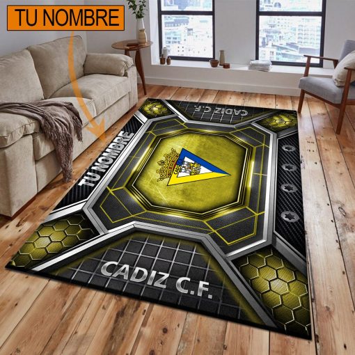 Cádiz CF – Alfombra Edición Especial con Nombre Personalizado