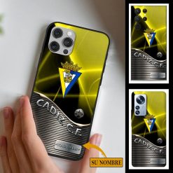 Cádiz CF – Funda para móvil Edición Especial con Nombre Personalizado