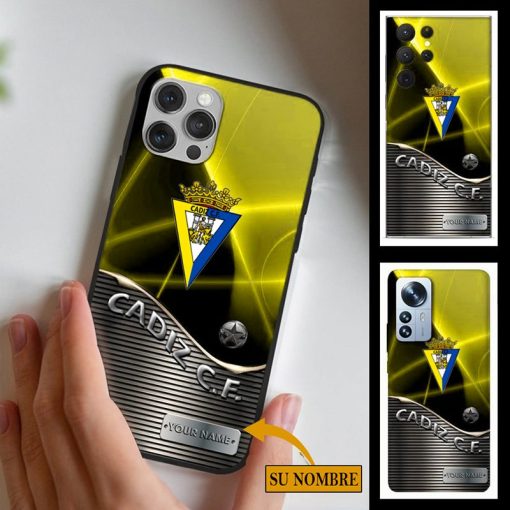 Cádiz CF – Funda para móvil Edición Especial con Nombre Personalizado