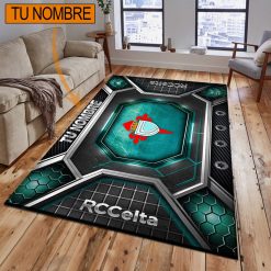 Celta Vigo – Alfombra Edición Especial con Nombre Personalizado
