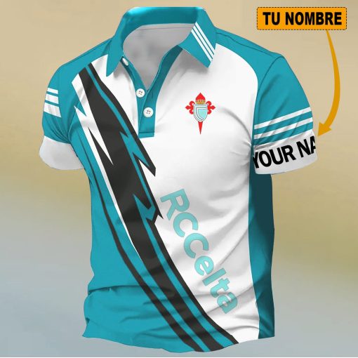 Celta Vigo – Polo Nuevo estilo con Nombre Personalizado