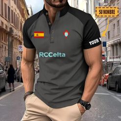 Celta Vigo – Polo Deportivo Nuevo estilo con Nombre Personalizado