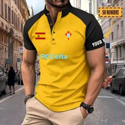 Celta Vigo – Polo Deportivo Nuevo estilo con Nombre Personalizado