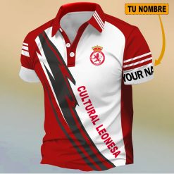 Cultural Leonesa – Polo Nuevo estilo con Nombre Personalizado