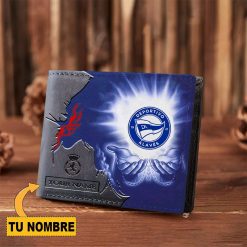 Deportivo Alavés – Cartera Nuevo estilo con Nombre Personalizado