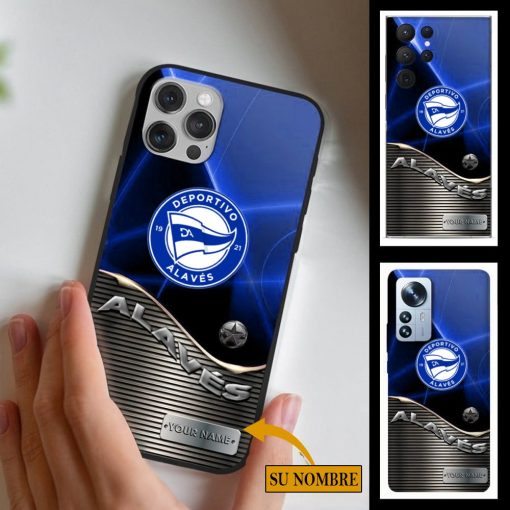 Deportivo Alavés – Funda para móvil Edición Especial con Nombre Personalizado