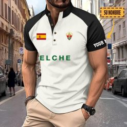 Elche CF – Polo Deportivo Nuevo estilo con Nombre Personalizado