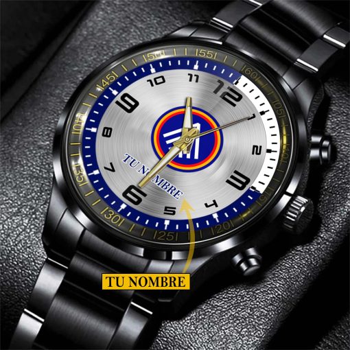 FC Andorra – Reloj de acero Edición Especial con Nombre Personalizado