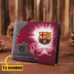 FC Barcelona – Cartera Nuevo estilo con Nombre Personalizado