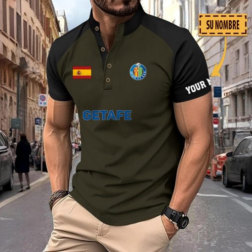 Getafe CF – Polo Deportivo Nuevo estilo con Nombre Personalizado