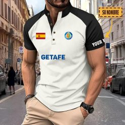 Getafe CF – Polo Deportivo Nuevo estilo con Nombre Personalizado