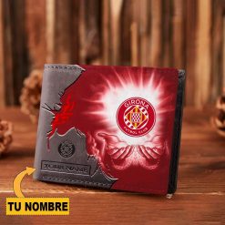 Girona FC – Cartera Nuevo estilo con Nombre Personalizado