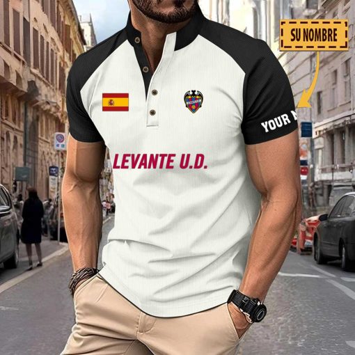 Levante UD – Polo Deportivo Nuevo estilo con Nombre Personalizado