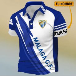 Málaga CF – Polo Nuevo estilo con Nombre Personalizado