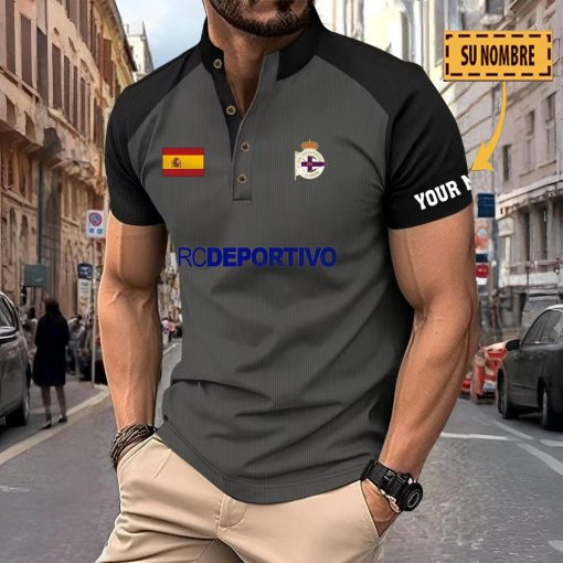 RC Deportivo – Polo Deportivo Nuevo estilo con Nombre Personalizado