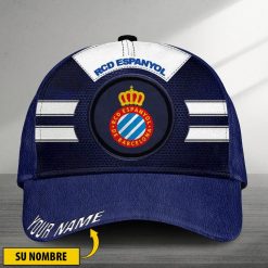 RCD Espanyol – Gorra casual de nuevo estilo con Nombre Personalizado
