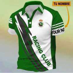 Racing Santander – Polo Nuevo estilo con Nombre Personalizado