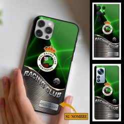 Racing Santander – Funda para móvil Edición Especial con Nombre Personalizado