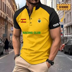 Racing Santander – Polo Deportivo Nuevo estilo con Nombre Personalizado