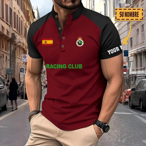 Racing Santander – Polo Deportivo Nuevo estilo con Nombre Personalizado