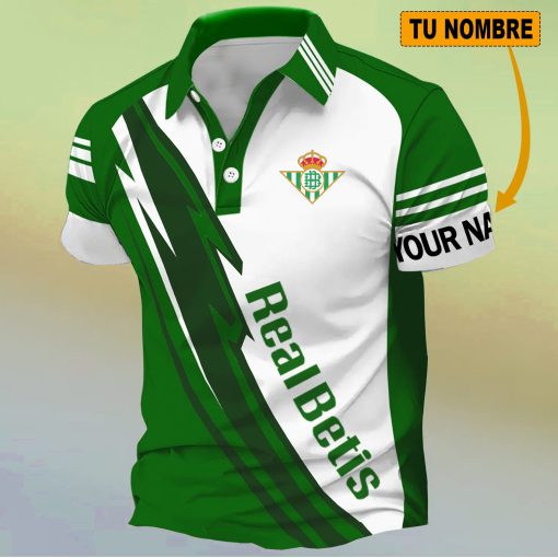 Real Betis – Polo Nuevo estilo con Nombre Personalizado