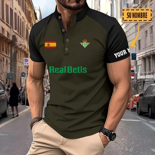 Real Betis – Polo Deportivo Nuevo estilo con Nombre Personalizado