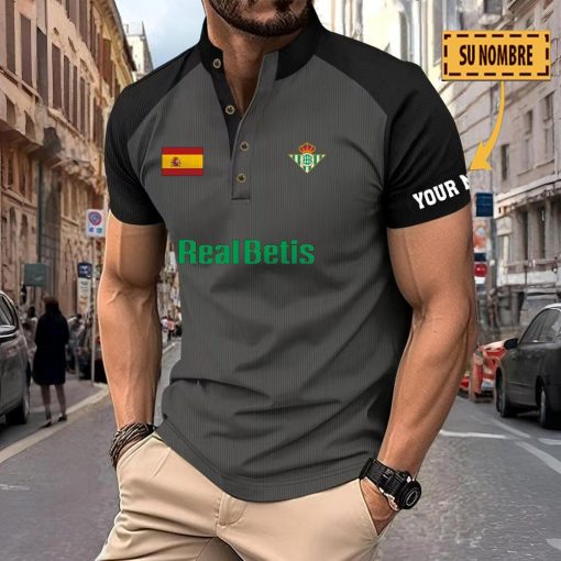 Real Betis – Polo Deportivo Nuevo estilo con Nombre Personalizado