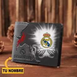 Real Madrid – Cartera Nuevo estilo con Nombre Personalizado